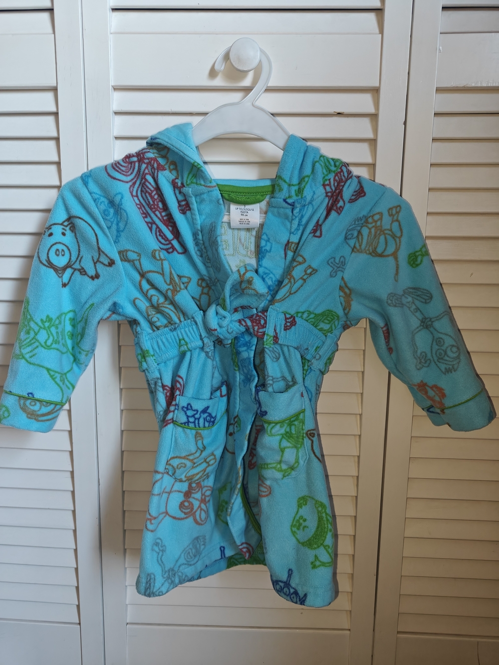Disney Toy Story Robe Toddler Size 3T